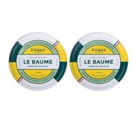 Feret Parfumeur Feret Le Baume Baume - Violette - Hydratant profond pour peaux sèches et gercées, lèvres et cuticules - Baume à lèvres naturel au beurre de karité et au miel - Fabriqué en France