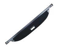 FERFXN Cache-Bagages Housse pour Kia EV6 2022 2023 2024 Couvercle L'organisateur Coffre Arrière Écran Sécurité Bouclier Protection Chargement Couverture Cargaison Coffre(Cuir)