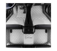 FERFXN Tapis de Voiture pour Toyota pour Crown S230 2023 2024 Tapis Voiture en Cuir Artificiel Accessoires Automobiles Voiture Tapis(Gris)
