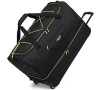 FERGÉ Grand Sac de Voyage à roulettes, Extensible et avec Compartiment à Chaussures - Trolley Paris Bagage à Main avec Sangles de Serrage, Sac de Voyage Souple, Sac de W nd