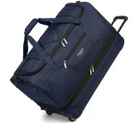 FERGÉ XL Grand Sac de Voyage à roulettes, Extensible et avec Compartiment à Chaussures - Trolley avec Sangles de Serrage, Sac de Voyage Souple, Sac de W nd Paris