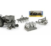 Ferguson Implémente Set Accessoires Charrue Herse Soc Etenitori Lait 1:3 2
