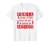 Feria Artiste de l'Apéro sans Modération Pays Basque Tapas T-Shirt