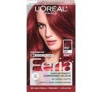 Feria Power Reds Hair Color, R57 Intense Medium Auburn (Packaging May Vary) by L'Oreal Paris