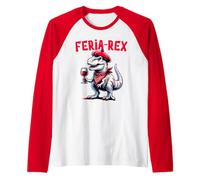 Feria Rex - Dinosaure Rouge pour Fêtes du Sud-Ouest Bayonne Manche Raglan