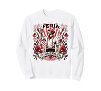 Feria Sud Ouest Lève Le coude Apéro Rouge Blanc Bayonne Dax Sweatshirt