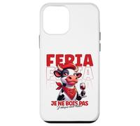 Féria Taureau Bayonne Dax Basque Humour Apéro Vin et fête Coque pour iPhone 12 Mini
