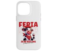 Féria Taureau Bayonne Dax Basque Humour Apéro Vin et fête Coque pour iPhone 14 Pro Max