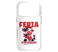 Féria Taureau Bayonne Dax Basque Humour Apéro Vin et fête Coque pour iPhone 17 Pro