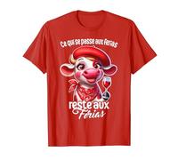 Féria Vachette Bayonne Dax Basque Humour Apéro Alcool & fête T-Shirt