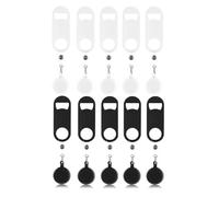 Feriany Lot de 10 décapsuleurs plats rétractables, mini clés, décapsuleurs de bière pour barman avec clips ronds