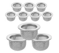 Feriany Lot de 10 filtres à double écran pour fumoir à cocktails, mini filtre pour fumoir à whisky