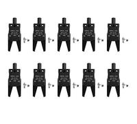 Feriany Lot de 10 mini accessoires pneumatiques pour manettes J1060 Accessoire mécanique Pince de sortie d'eau MINI-A