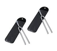 Feriany Lot de 2 diapasons avec coque souple standard A 440 Hz