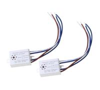 Feriany MR-SK50A Lot de 2 modules de commutation intelligents pour bricoleurs, 220 V, détecteur, son, capteur vocal, interrupteur marche/arrêt automatique intelligent, , installation facile,
