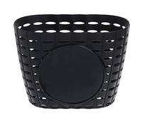 Feriany Panier de vélo pour enfants, panier de vélo avec guidon avant en plastique pour enfants, noir
