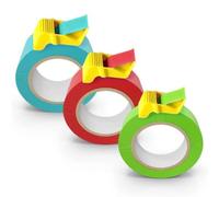 Feriany Tape Cap Lot de 3 distributeurs de adhésif compact pour adhésif 1, 1-1/2 et 2 et pour peintre, accessoires de peinture DIY