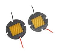 Feriany Unité Haut Parleur Tweeter 2 Pièces Air Motion 4 OHM HIFI Haut Membrane Tweeter Type Ceinture Membrane Tweeter Noir, 500429060