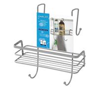 Feridras Linda 2.0 Étagère rectangulaire 1 étagère avec crochets douche chrome
