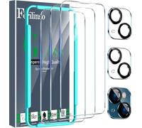 Ferilinso 3 Pack Protecteur d'écran pour iPhone 14 / iPhone 13, Verre trempé
