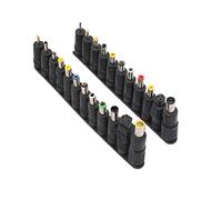 Feriuzymix Adaptateur de prise jack femelle CC 5,5 x 2,1 mm vers 23 prises d'alimentation multitype