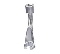 Feriuzymix Clé à douille pour tuyau de carburant de 1,27 cm - Double extrémité - L - 17 mm