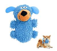 Ferizzia Jouets de Grinçants pour Chien, Jouet Chien Divertissement | Jouets À Mâcher pour Chiens Agressifs, Peluches Jaunes et Bleues pour Chiens Toutes Tailles et Tous Âges