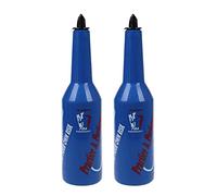 Ferleiss Flair Lot de 2 bouteilles shaker à vin Bleu