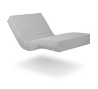 Ferlex - Matelas Sanitaire Curie Medium 15 cm | Articulé | Viscoélastique 3 cm | Imperméable et Respirant (80x190)