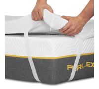 Ferlex - Surmatelas à Mémoire de Forme | Imperméable | Epaisseur 5 cm | 100% viscoélastique | Tissu Tencel très Doux et Frais | Surmatelas Amovible et Lavable (180x190)