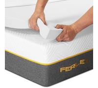 Ferlex Surmatelas en Mousse Viscoélastique 7 cm | 80 x 200 cm | Sans Housse et pour Canapé
