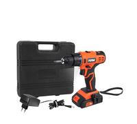 FERM AX-Power - Perceuse-Visseuse Sans Fil 20V Li-Ion - 36 Nm, 2 Vitesses, LED, Batterie 2.0Ah + Chargeur, AX/FX-Power