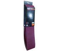 FERM Bandes abrasives 915x100 mm (3 pcs) 1x G60, 1x G100, 1x G150 - pour ponceuse à bande