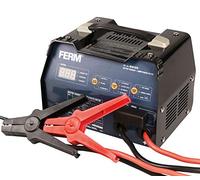 FERM BCM1020 Chargeur de batterie avec aide au démarrage 6-12V - Protection contre le surcharge - 3 réglages de charge