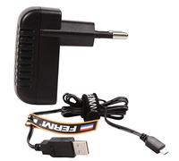 FERM CDA1102/ Chargeur Usb/ 3.6V/ Convient au modèle Cdm1132, 3.6 V, Black