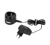 FERM Chargeur 12V avec Station de Charge - pour Batteries CDA1095 - Compatible CTM1016, OTM1006, JSM1026