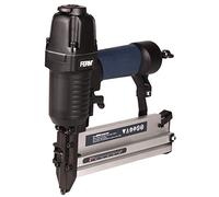FERM Combi Cloueuse Pneumatique - DIN et Orion - Soft Grip - Incl. Clous 300 pcs (15-50mm), 100 Agrafes (60-40mm) et Coffret