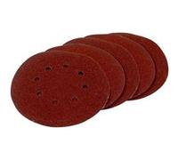 Ferm Set de 5 papiers abrasifs 180 mm pour polisseuse