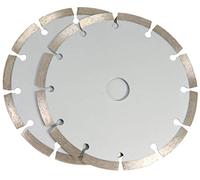 Ferm Lame diamantée 150 mm pour rainureuse (2 pièces)