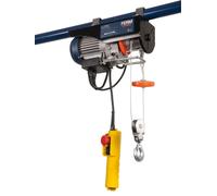 FERM Palan à levier électrique 500W - Max. 250 Kg - avec câble non rotation et télécommande