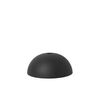 ferm LIVING Abat-jour Dome Shade noir intérieur blanc