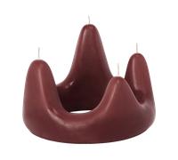 Ferm Living Anneau bougie Stala Dark grape