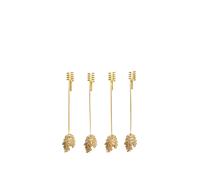 Ferm Living Arbre de Noël Porte-bougies Oak Leaf (set de 4)