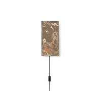 Ferm LIVING - Argilla Applique Murale Rectangular Marble Mocha ferm LIVING
