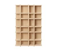 Ferm Living Bibliothèque Tilem Placage chêne. 4x6