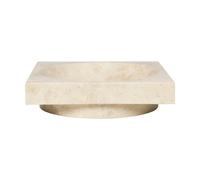 Ferm Living Bol décoratif Hew bas Travertin