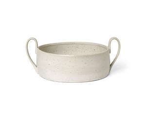 Ferm Living Bol Flow Centrepiece Off-white speckle