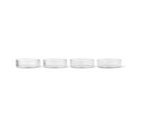 Ferm Living Bol petit-déjeuner Ripple. lot de 4 clair