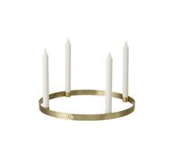 Ferm Living Bougeoir Circle - petite - laiton