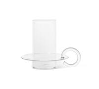 ferm LIVING Bougeoir Luce transparent lxHxP 14,5x14x17cm
